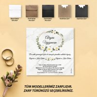 Otuz9 Kare Davetiye Modelleri Otuz9 Kare Davetiye Çeşitleri